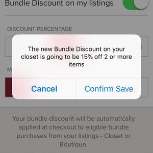 This weekend only! Bundle and save 15% on 2 items